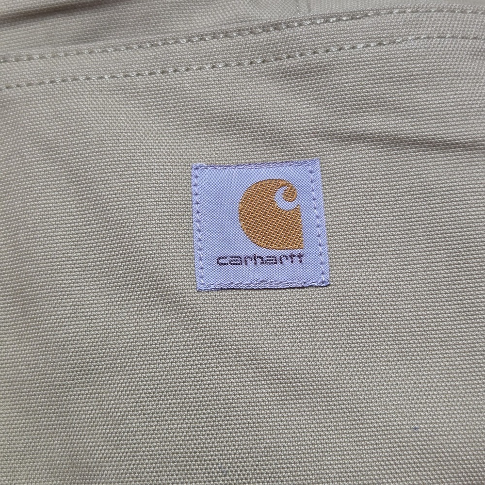 Carhartt Women's Rugged Flex Loose Fit Canvas Work Pants Khaki Size 16 NWT - Picture 10 of 15